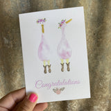 Card - Congratulations Pink
