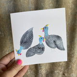 Card - Guinea Fowl
