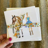 The Horses - Pack of 5 Cards