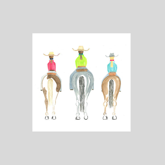 Card - Picking Cattle (The Girls)