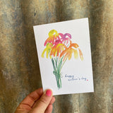 Card - Happy Mother's Day Yellow Flowers